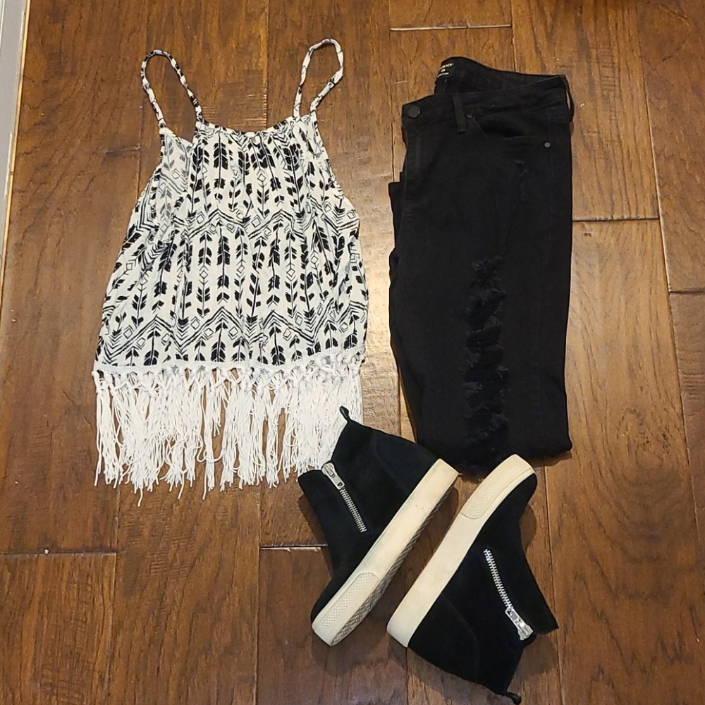 Fringe Crop Top